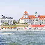Aparthotel Ostsee FeWo Nr 22, strandnah, Balkon, Meerblick, Strandkorb saisonal