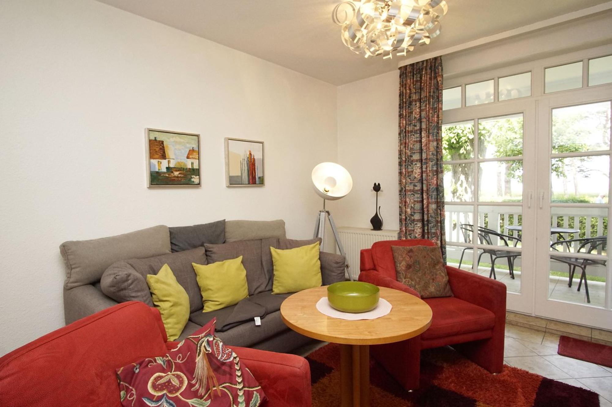 Apartment Ostsee Nr 22, Strandnah, Balkon, Meerblick, Strandkorb Saisonal Ostseebad Binz